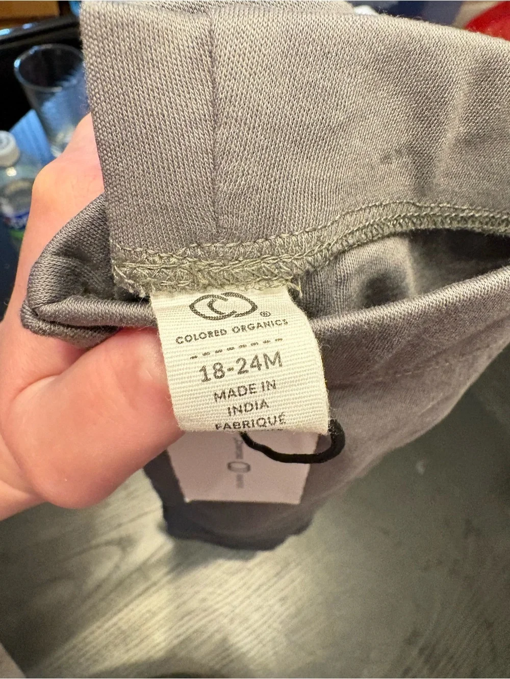 Colored Organics Kids Jogger Pants - Taupe